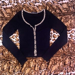 brandy melville zelly leopard long sleeve